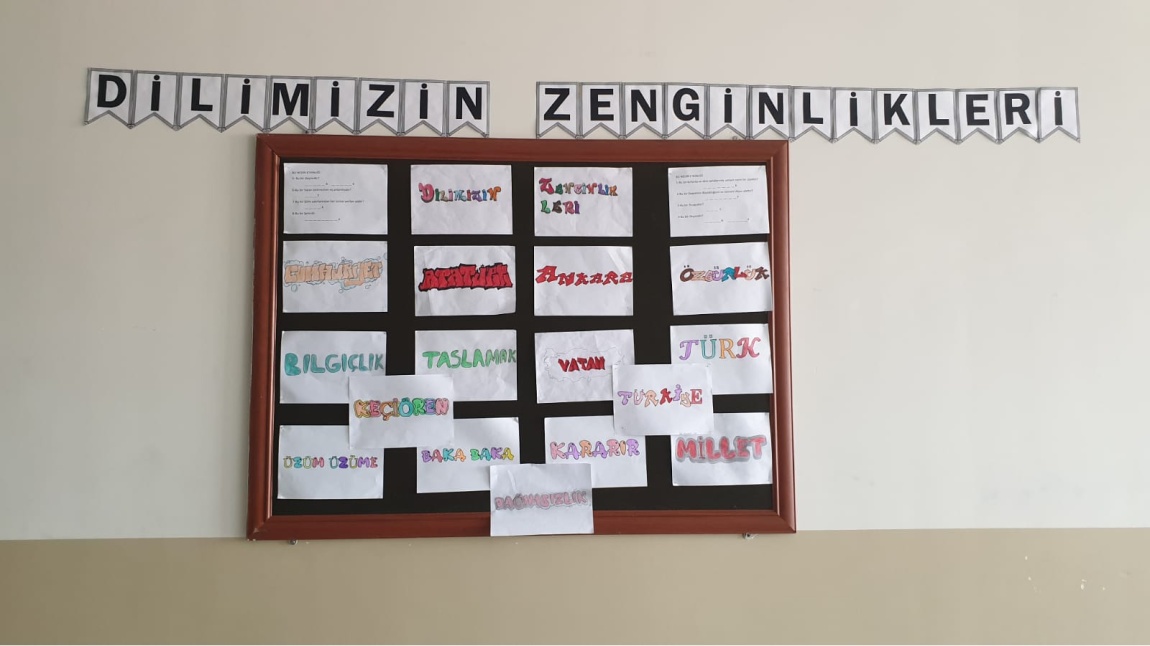 Dilimizin Zenginlikleri (Nisan Ayı)